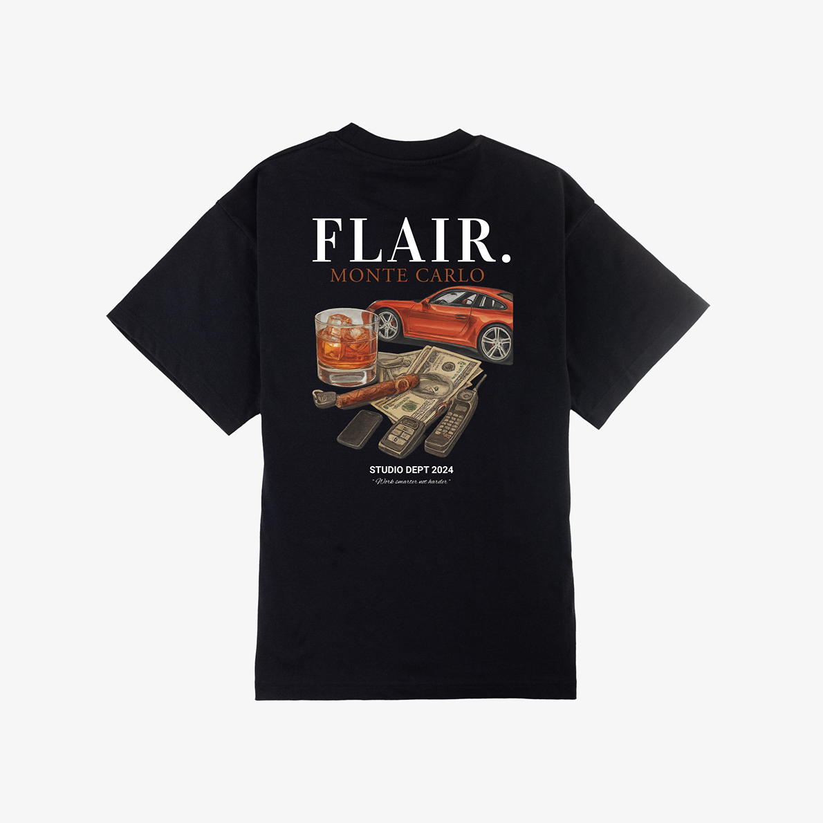 Studio Dept T-shirt Black - Monte Carlo