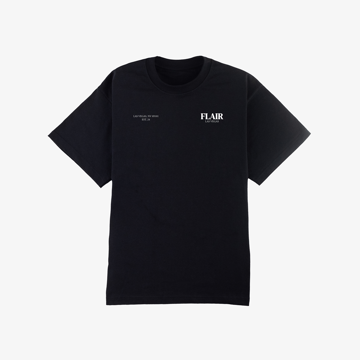Las Vegas T-shirt Black - Monte Carlo
