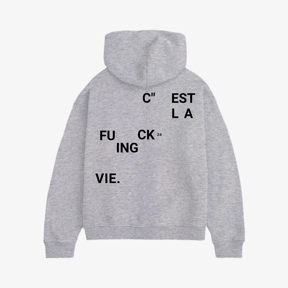 C'est La Vie Hoodie - Black Edition