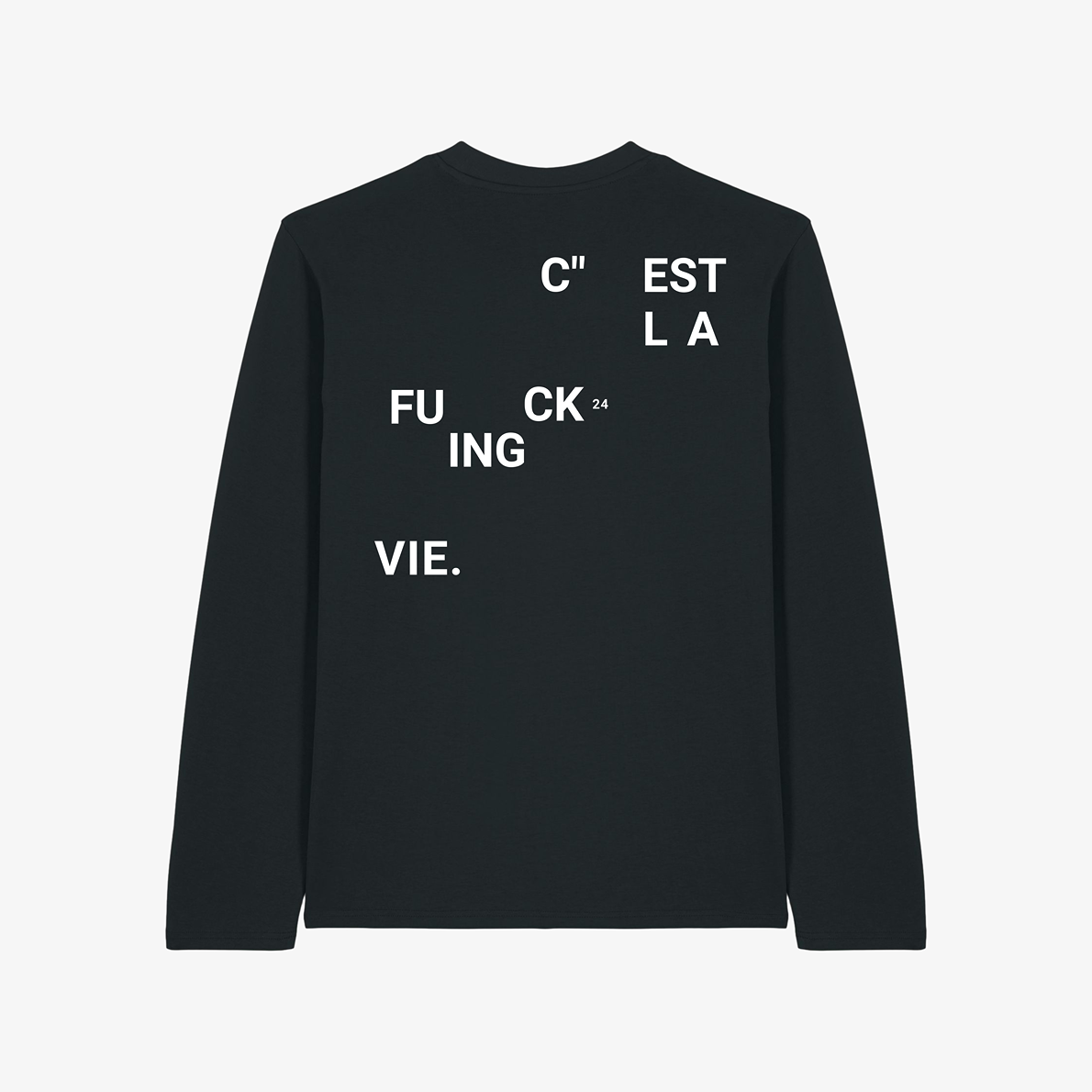 C'est La Vie Longsleeve - White Edition